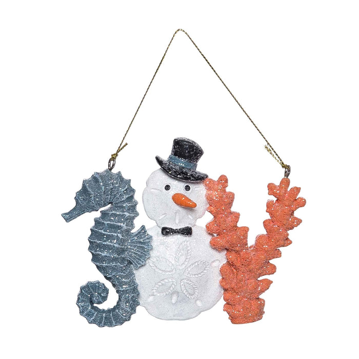 Beachcombers Hanging Ornament, Orange