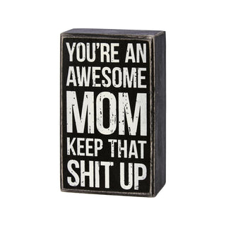 Primitives by Kathy Decorative Signage, Black, Classic