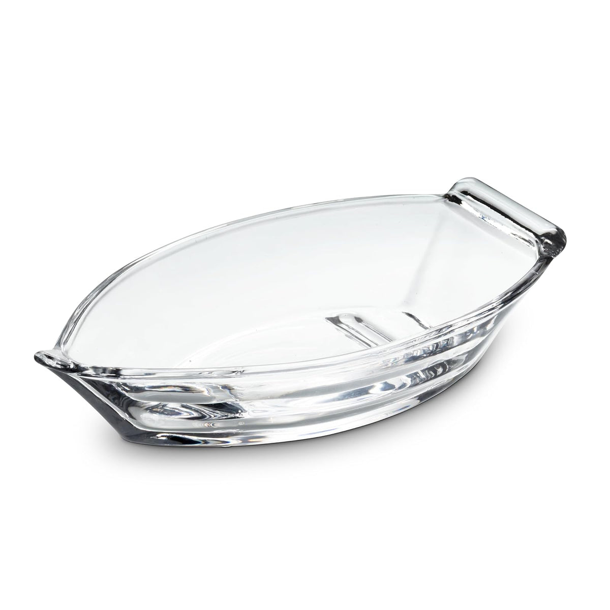 Abbott Collection Dishware Plate, 5.25"L, Clear