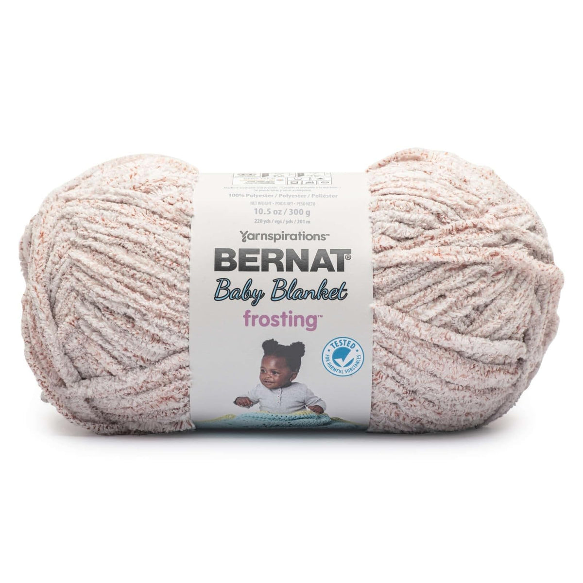 Bernat Yarn, 10.5 oz, Cozy Rosie Frosting