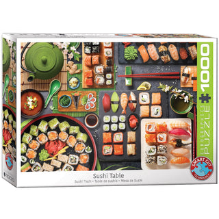 EuroGraphics Sushi Table 1000 Piece Puzzle for Adults