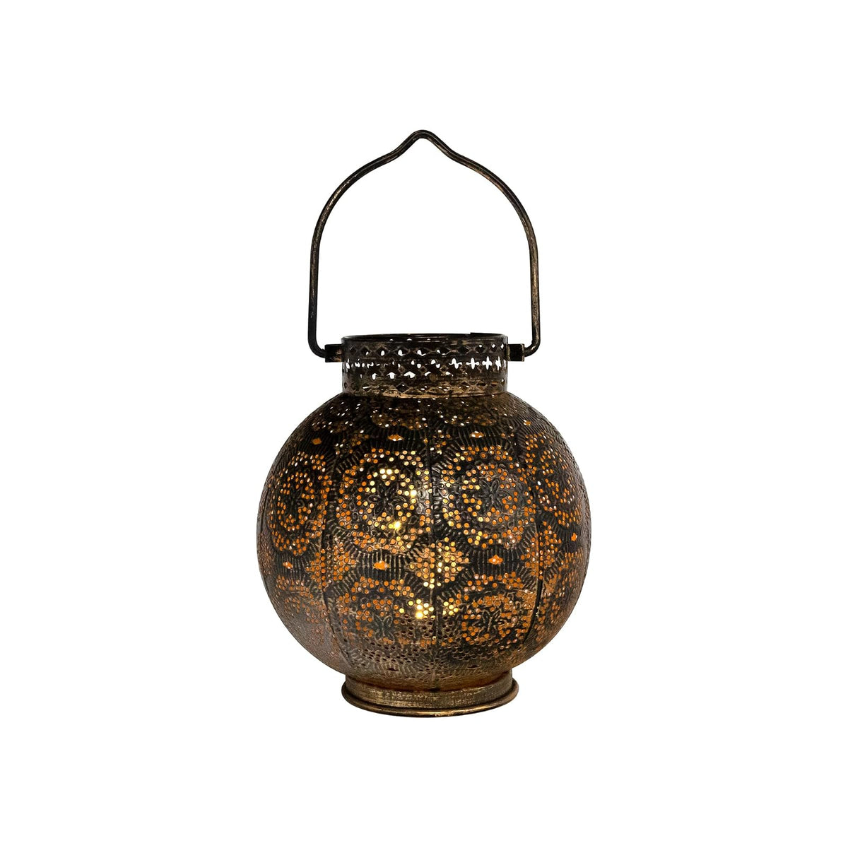 Lumabase Electric Lantern, Bronze