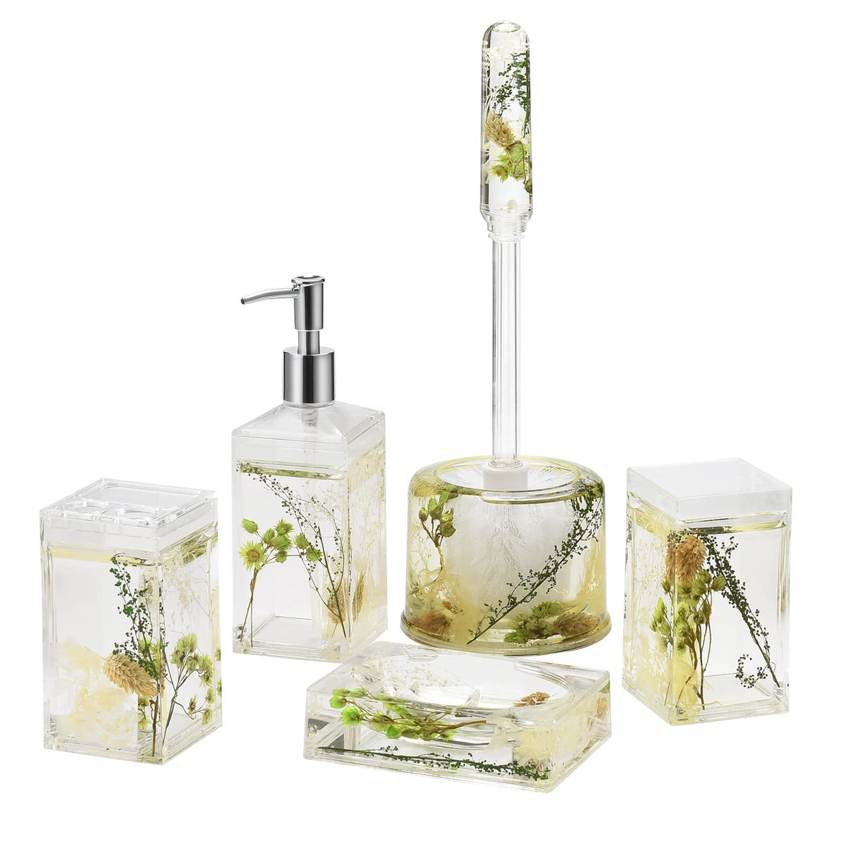Locco Decor Bathroom Container Set