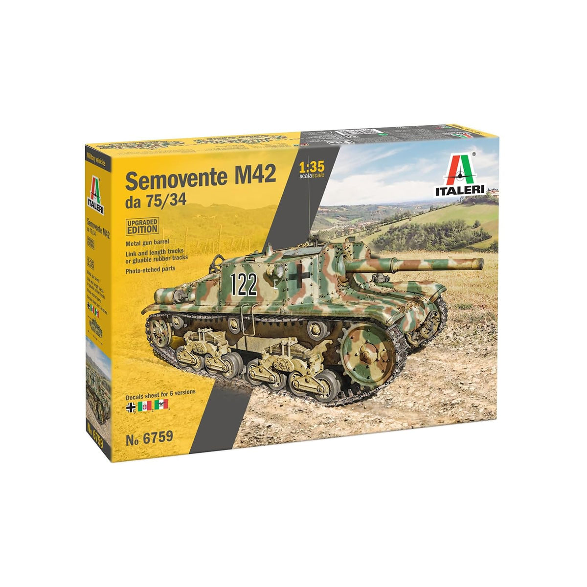 Italeri Art Craft Kit, 14,4 cm, multi-coloured