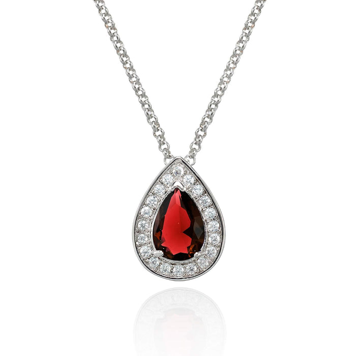 namana Necklace, Red, Chain,Elegant
