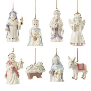 Lenox Hanging Ornament, 8 Count, Ivory