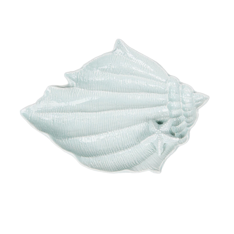 Beachcombers Shell Sea Star Plate, 5.91-Inch Length