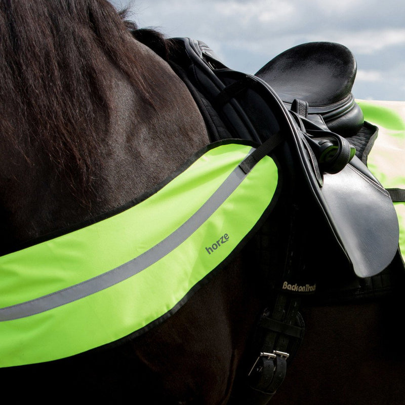 HORZE Reflective Harness - Yellow - Horse