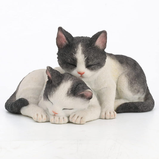 Unicorn Studio Veronese Design 3 1/8" Tall Sleepy Kittens Animal Figurine Polyresin Sculpture