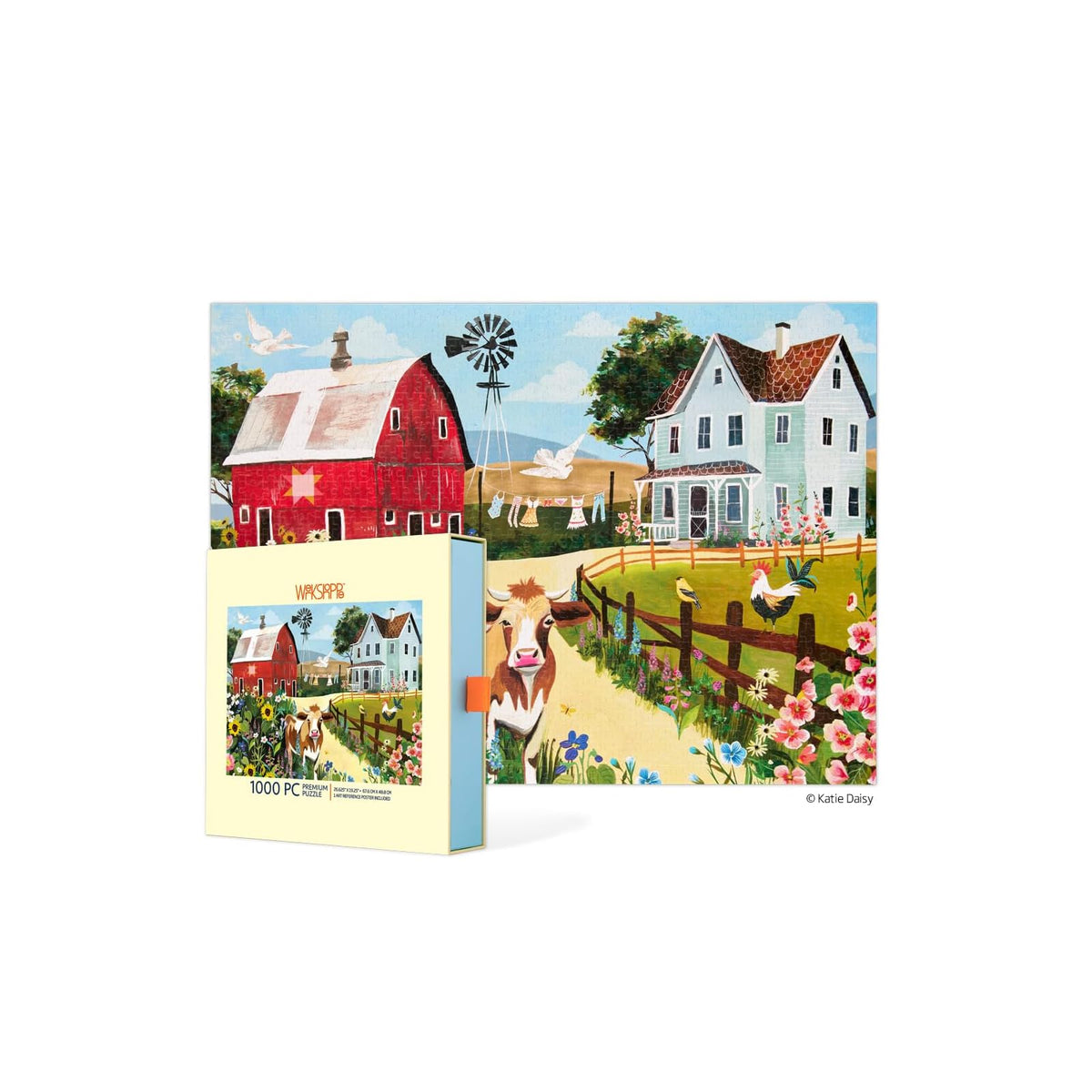 WerkShoppe Puzzles, 26.625" x 19.25", Vibrant and Varied Colors