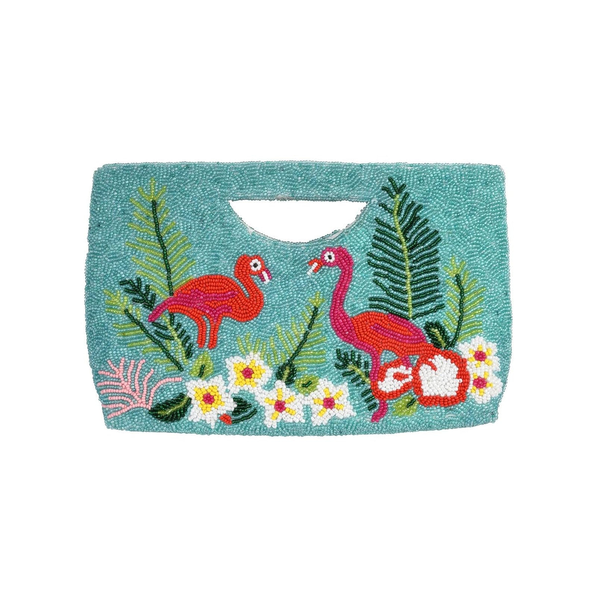 Bamboo Trading Handbag, 10 inches (W) x 7 inches (H), Multicolor
