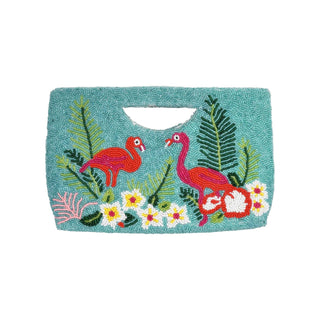 Bamboo Trading Handbag, 10 inches (W) x 7 inches (H), Multicolor