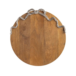 Mud Pie Cutting Board, 18"L x 18"W, White