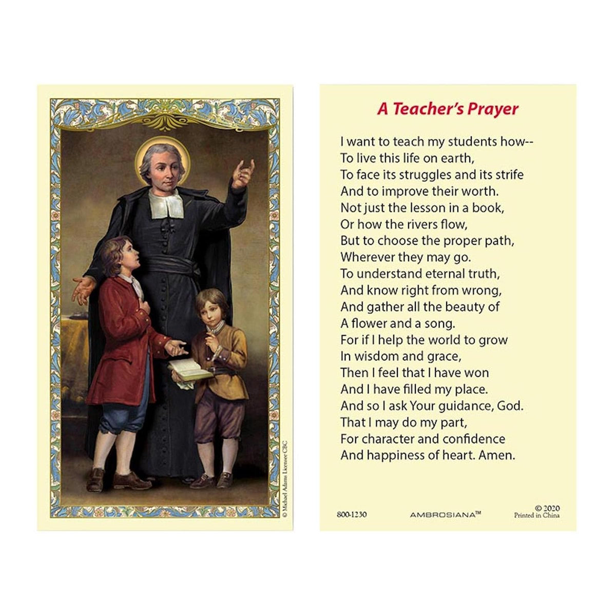 Christian Brands Greeting Card