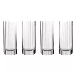 Luigi Bormioli Rocco Bach 16.25 oz. Beverage/Hiball/Glass, Set of 4, Clear