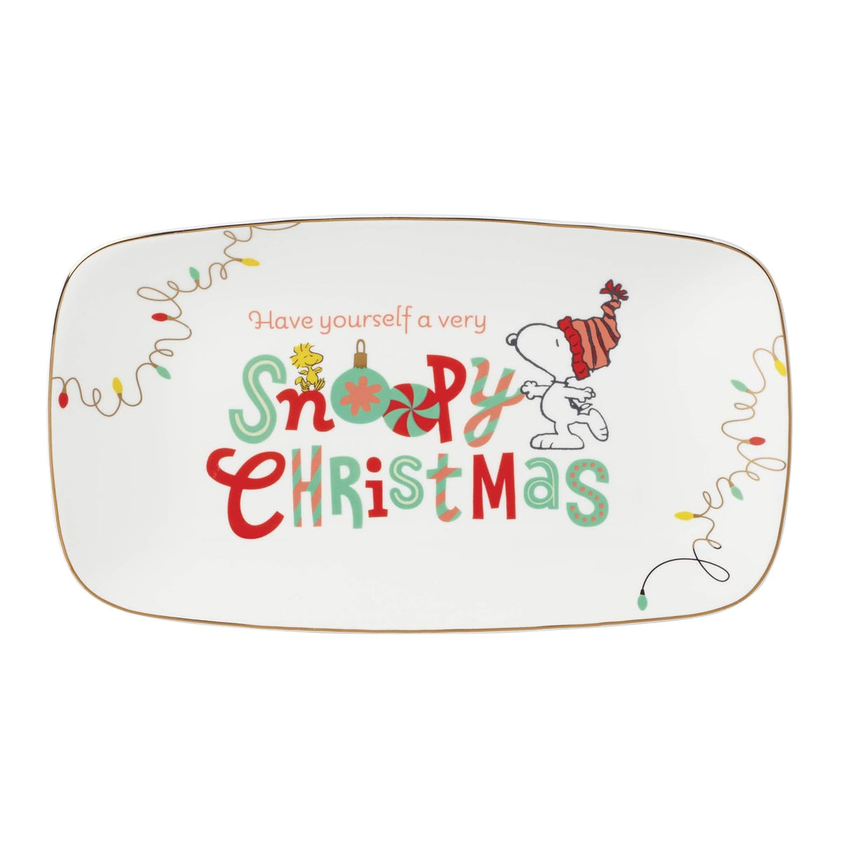 Lenox Tray, 13.8" x 7.8" x 1", Multicolor