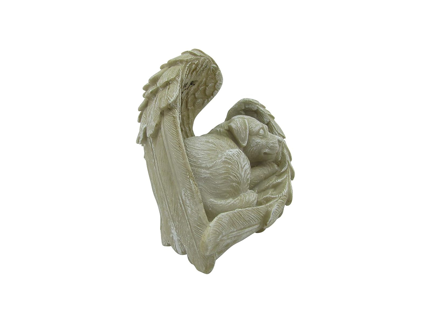 Comfy Hour 8.2 Inch Dog Angel Statue, Sleeping Pet Memorial Figurine