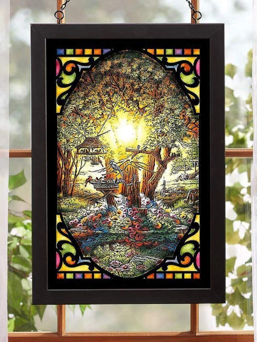 Wild Wings(MN) Wild Wings 5386499001 Stained Glass Art (The Colors of Spring)