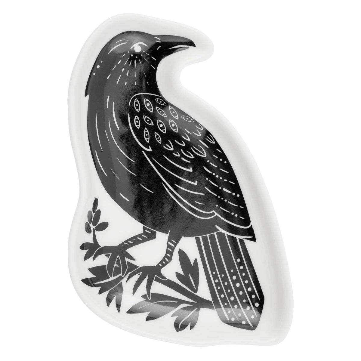 Karma Jewelry Storage, 5" x 0.3" x 4", Raven