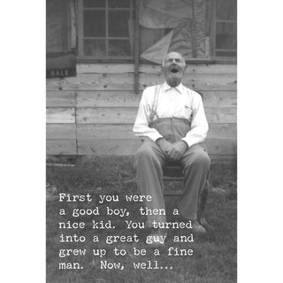 Primitives by Kathy Greeting Card, 4.75" Width x 7" Height, Black, White
