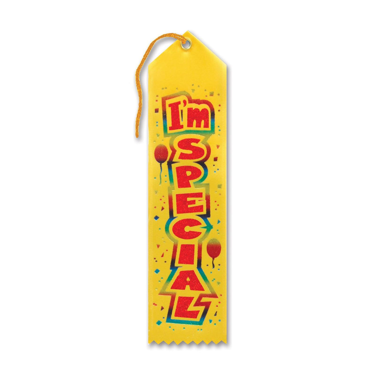 Beistle Decorative Ribbon Trim, 2" x 8", Multicolor
