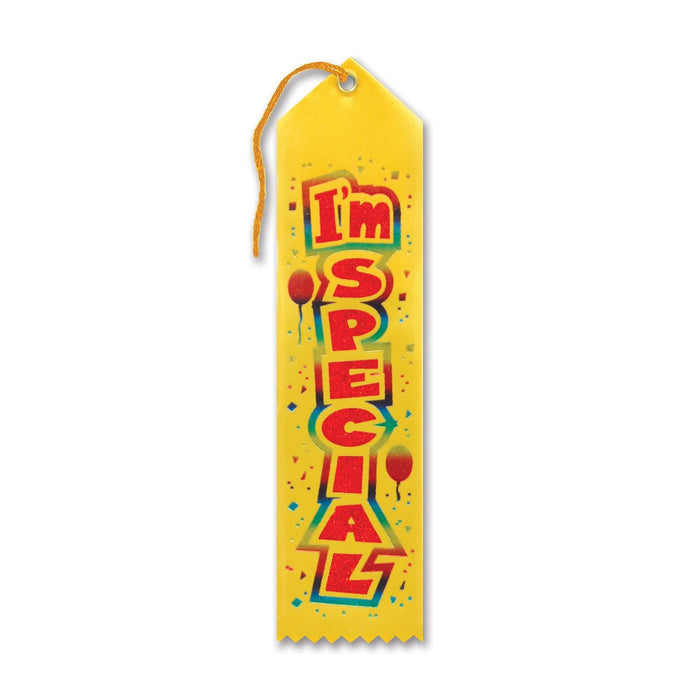 Beistle Decorative Ribbon Trim, 2" x 8", Multicolor