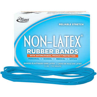 Alliance Elastic Band, #117B (7" x 1/8"), Cyan Blue