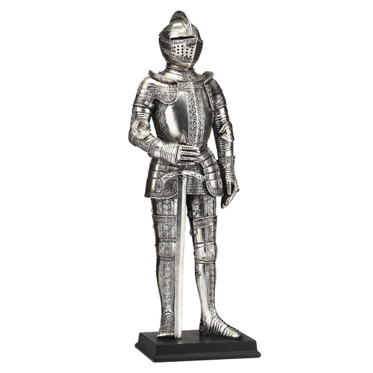 Veronese Design Figurine, 13" Hight. Base: 4 1/8" x 3 1/4", Silver