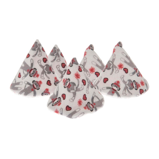 Beba Bean Pee-Pee Teepee Sock Monkey White - Laundry Bag