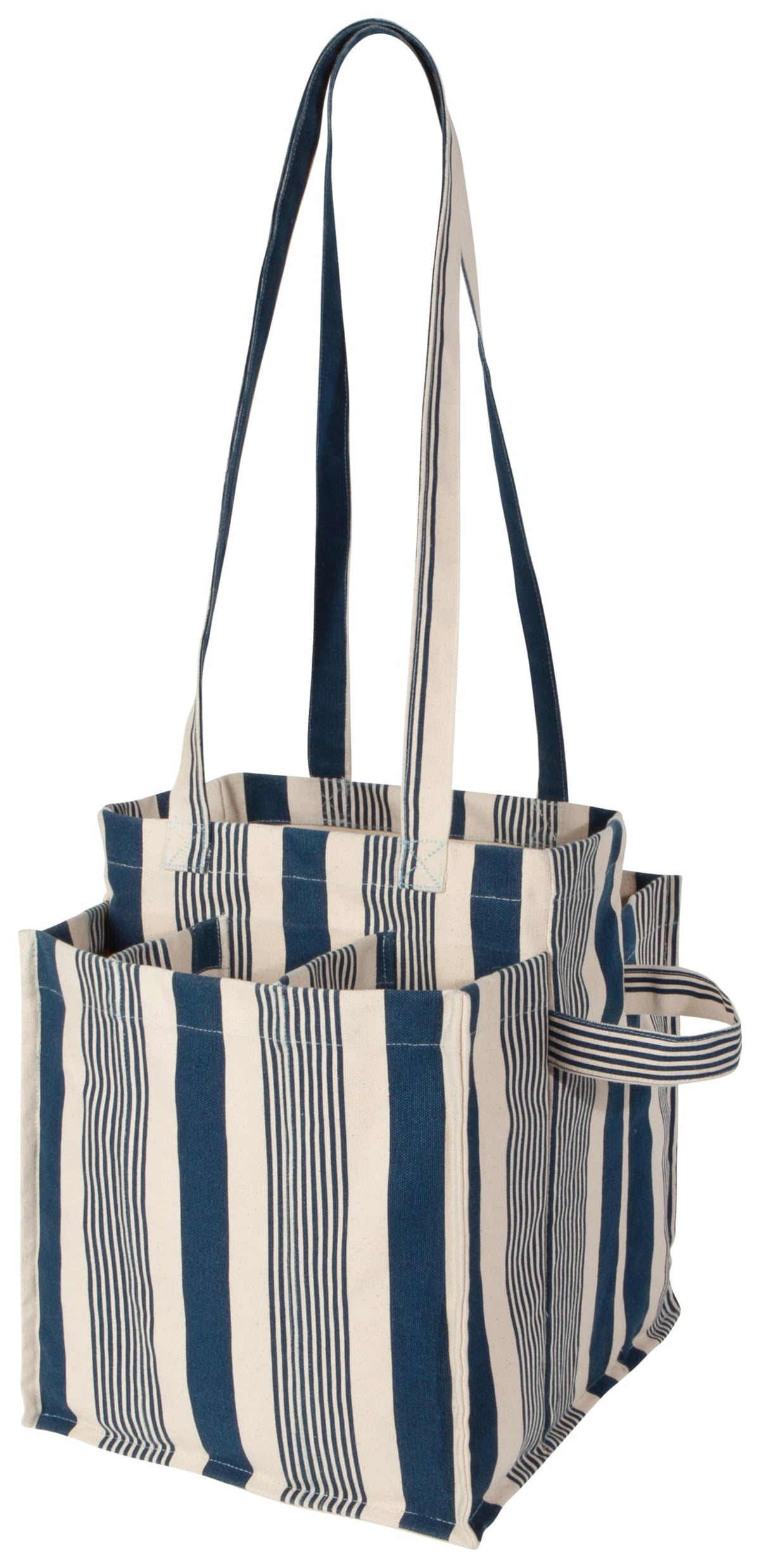 Now Designs Navy Stripe Shopping Tote