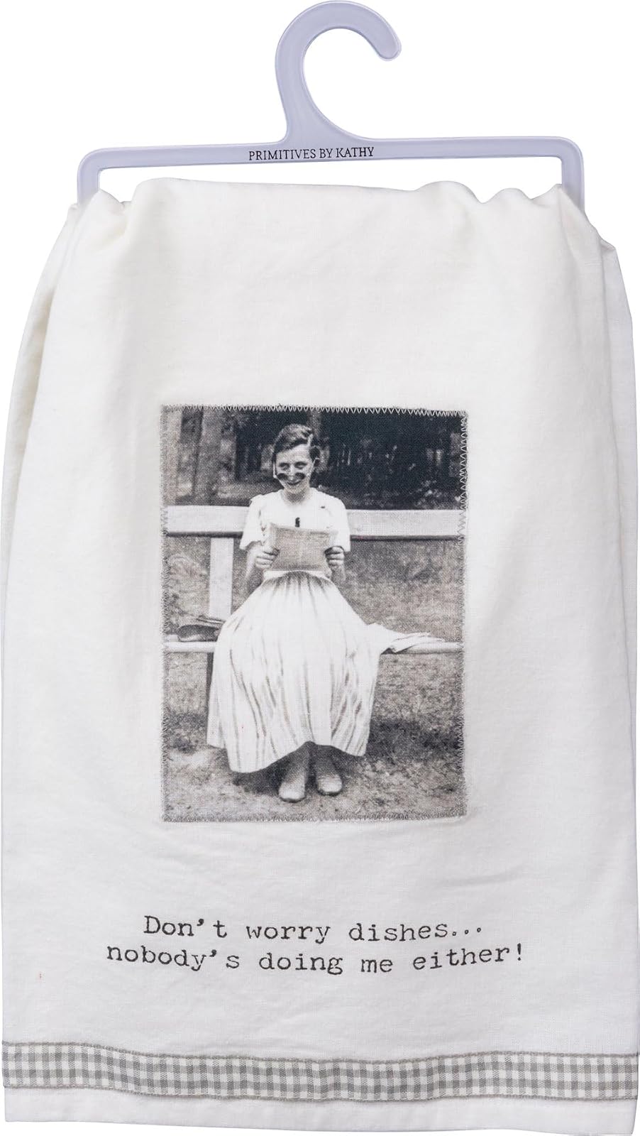 Primitives by Kathy Dish Towel - Don't Worry Dishes