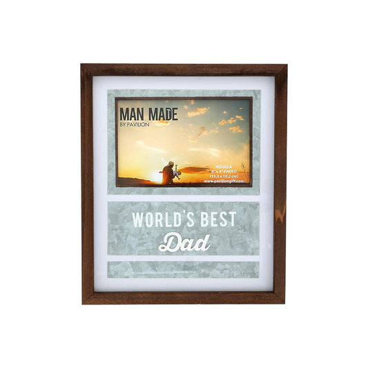 Pavilion Gift Company Picture Frame, brown, Modern