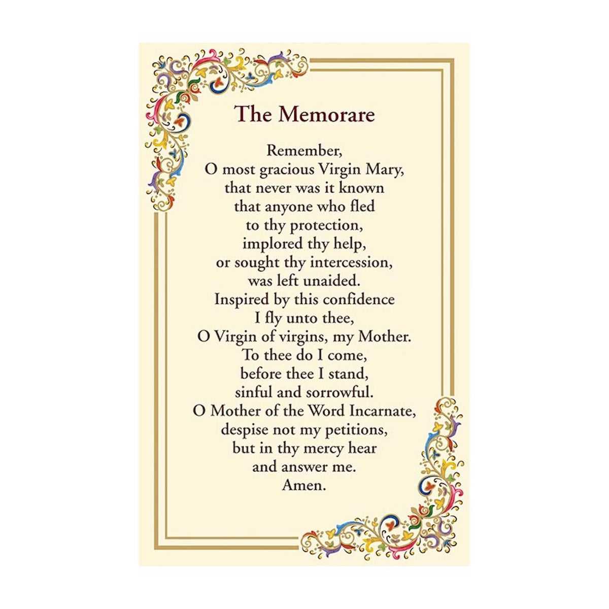 Christian Brands Catholic Greeting Card
