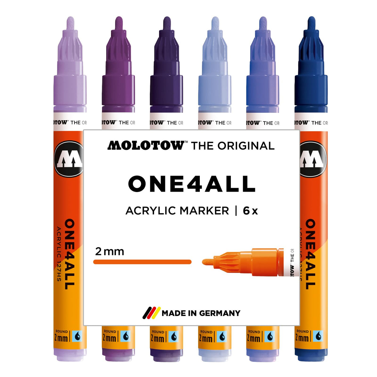 MOLOTOW Marking Pen, 1 Count (Pack of 1), Multicolor
