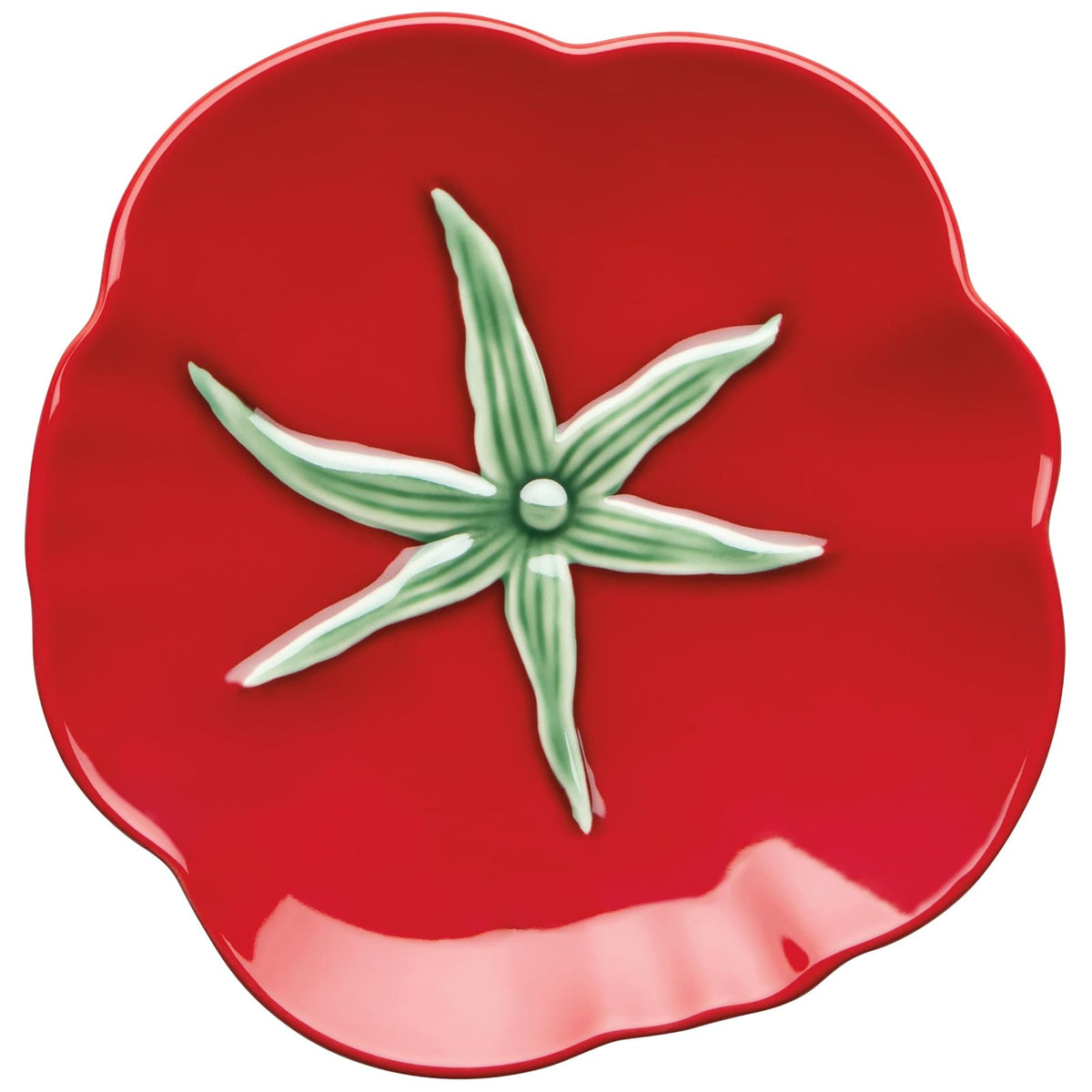 Now Designs Dishware Plate, DIA8.5 in, Tomato