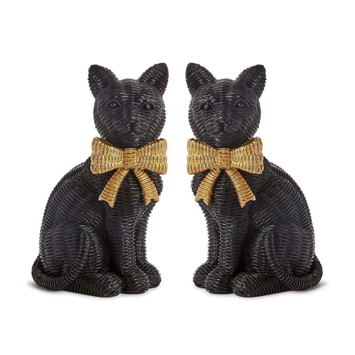 Two's Company Figurine, Black/Gold