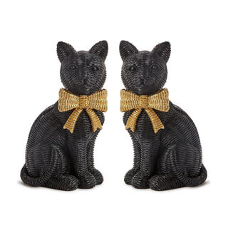 Two's Company Figurine, Black/Gold