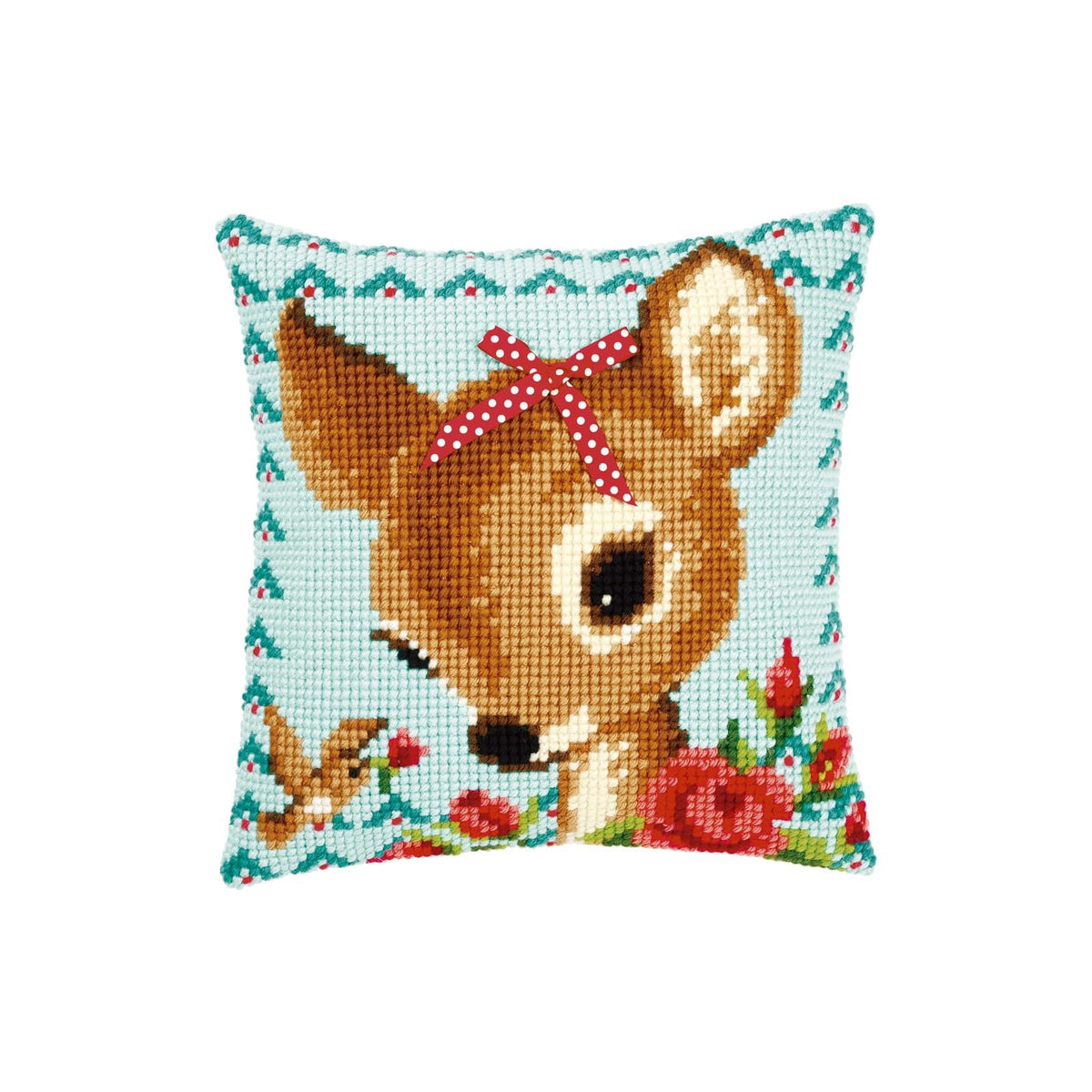 Vervaco Art Craft Kit, Square 16 inches, Brown