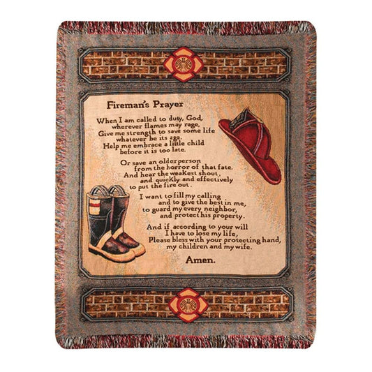 Manual 50 x 60-Inch Tapestry Throw, All Fired Up