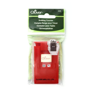 Clover Knitting Needle, 3.42 x 8.5500000000000007 x 15.03 cm, Red