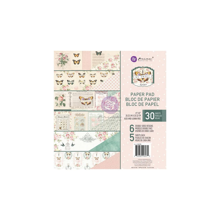 PRIMA MARKETING INC Sheet Paper, 8"x8" Paper, Multicolored