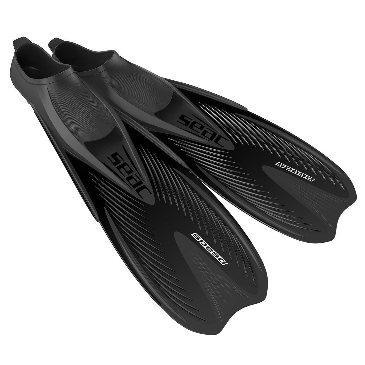 SEAC Swim Fin, 10-11 US, Black
