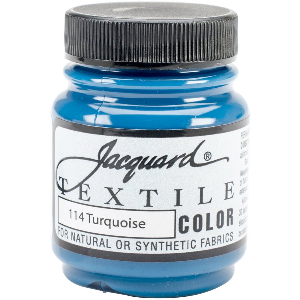Jacquard Textile Paint 2.25 Oz Turquoise