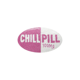 Peking Handicraft Pillow, 9x16 inches, Hot Pink