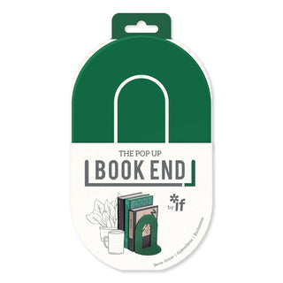 IF Bookend, One Size, Forest Green