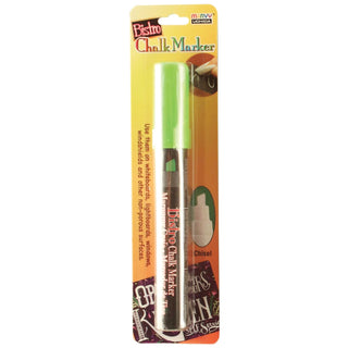 UCHIDA Chisel Tip Bistro Chalk Marker Art Supplies, Fluorescent Green