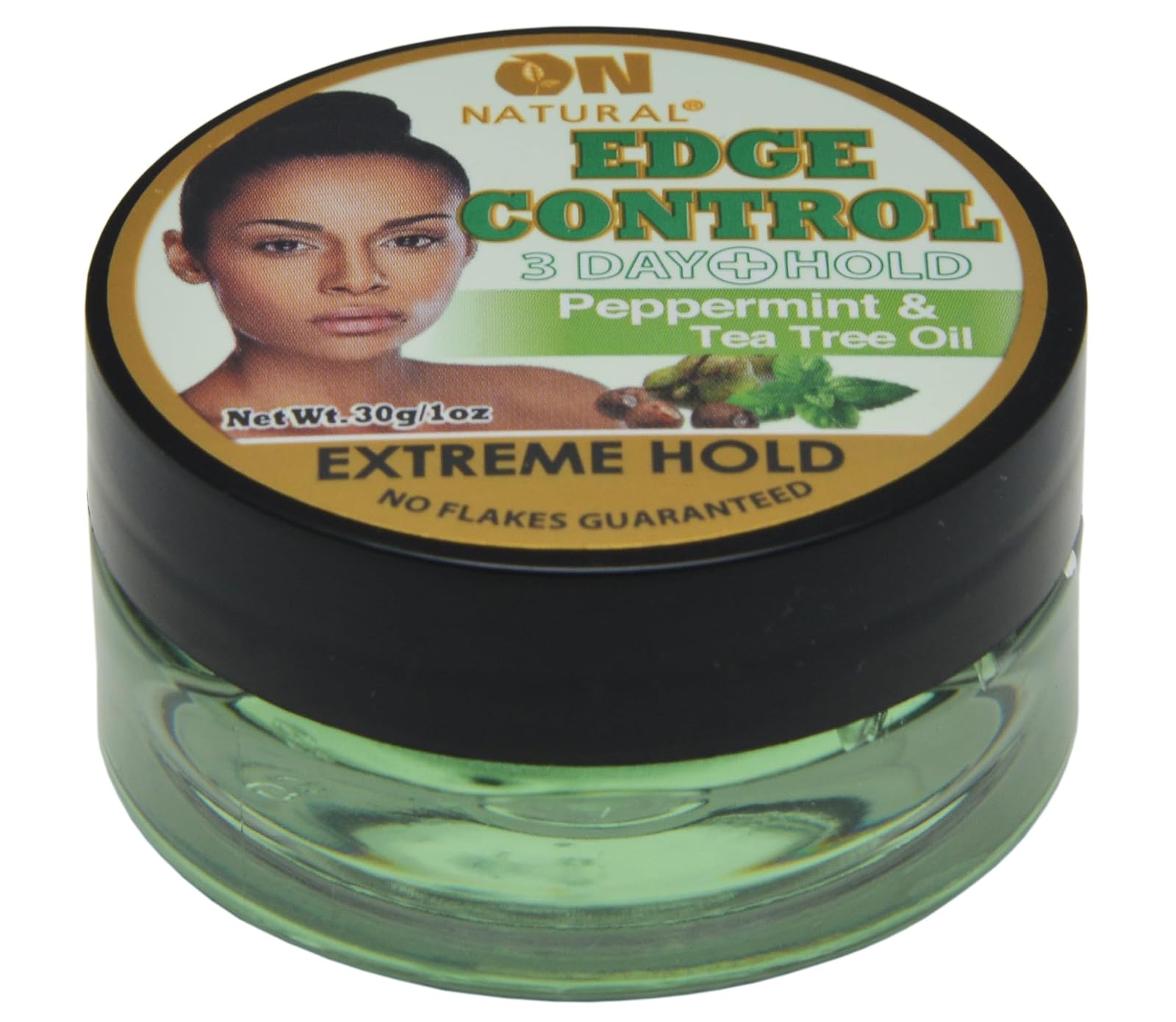 R&R Corp. On Natural Edge Control Extreme Hold-Peppermint and Tea Tree Oil (1oz)