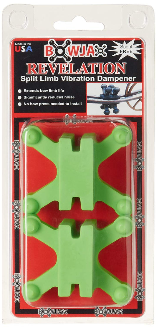 Bowjax Bow Jax Revelation Limb Dampener (2 Pack), Green