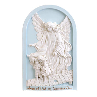 Christian Brands Catholic Wall Art, 1.8"L x 7.5"W, Blue