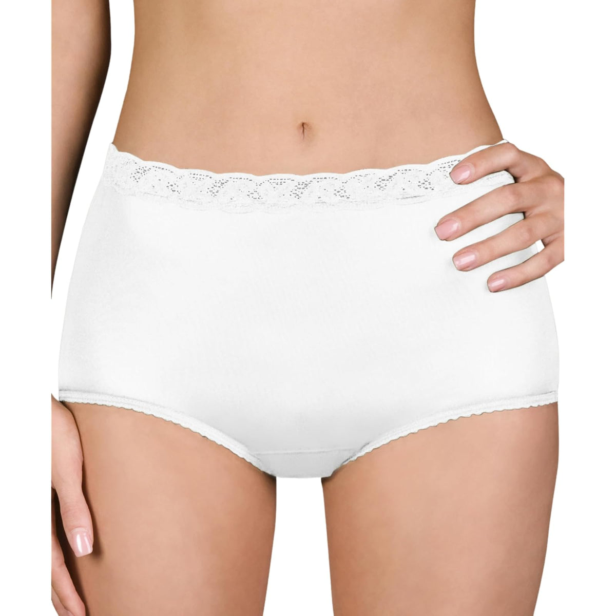 Shadowline Underpants, 6, White